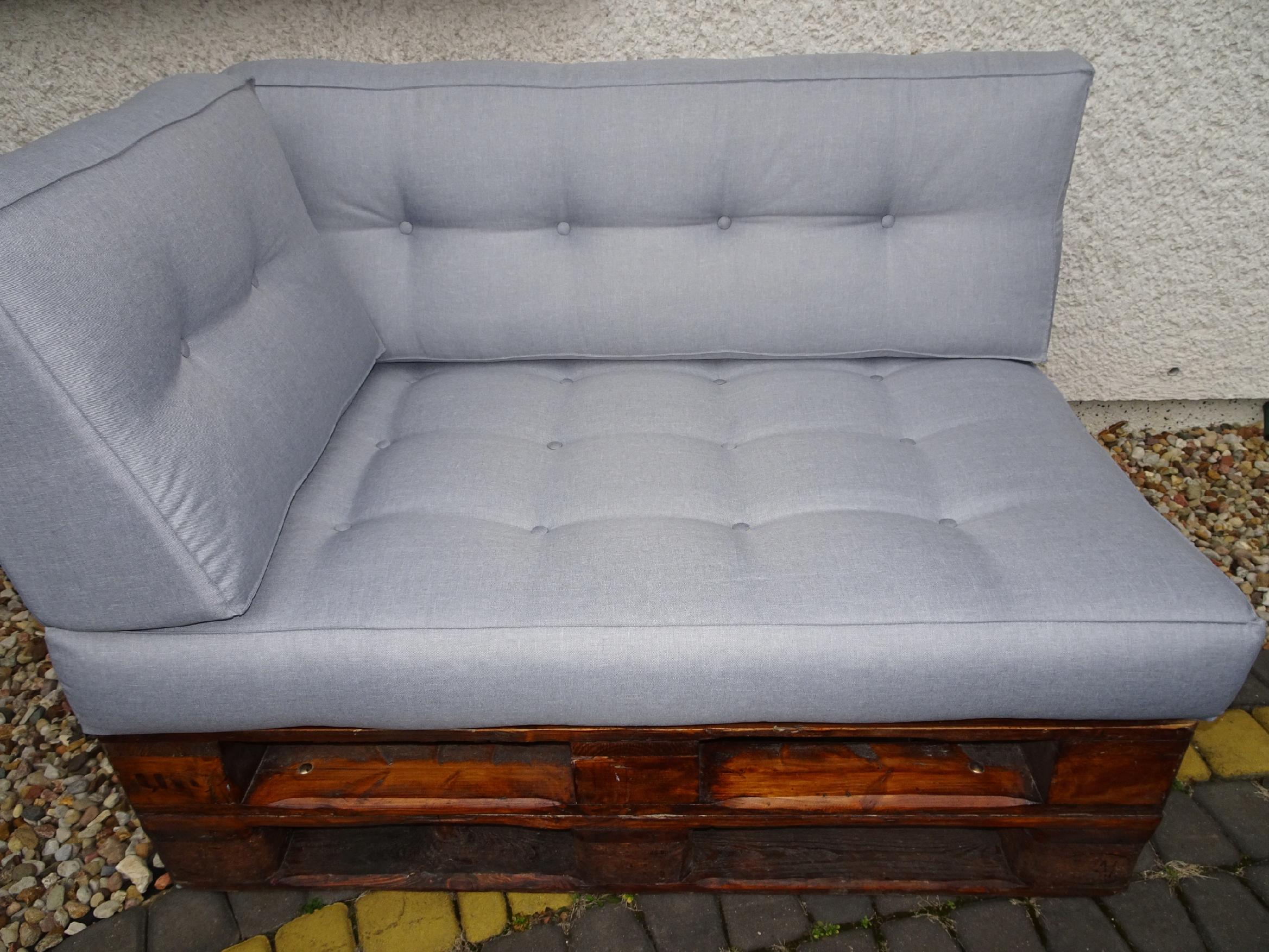 Poduszka na paletę 120 x 60 w kolorze SREBRNOSZARYM 03 - obrazek 4